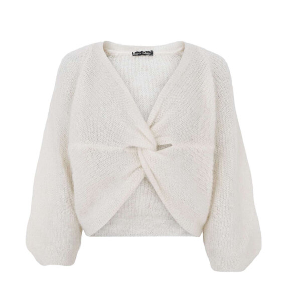 BLACK COLOUR - OFF WHITE BCBJOERK CROSS JUMPE