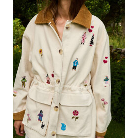 SISSEL EDELBO - WHITE SWAN CARA JACKET