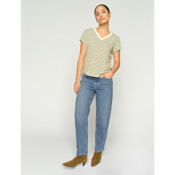 MOS MOSH - MID BLUE MMAYMEN GALLEON JEANS