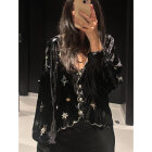 SISSEL EDELBO - BLACK LEFTOVER PHOEBE TOP