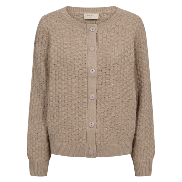 FREEQUENT - SIMPLY TAUPE MEL FQJAZZ-CARDIG