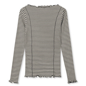 MADS NØRGAARD - VANI ICE/BLACK 2X2 STRIPE SIRI