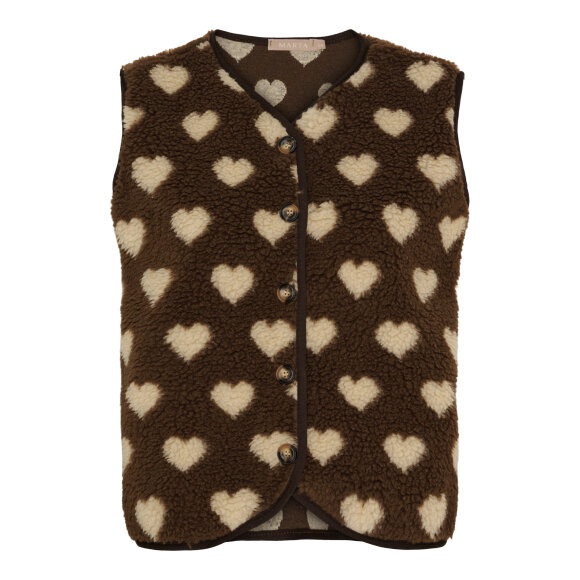 MARTA - MORO/CAMELLO MDCDAHLIA VEST