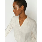 MOS MOSH - ECRU MMHEFA PAISLEYA BLOUSE