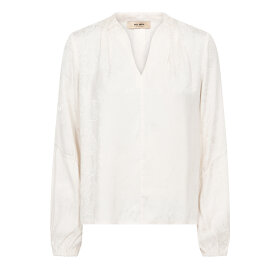 MOS MOSH - ECRU MMHEFA PAISLEYA BLOUSE