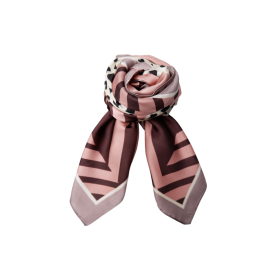 BLACK COLOUR - WINTER ROSE BCHAYS MINI SCARF