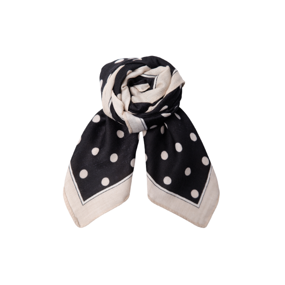 BLACK COLOUR - BLACK BCANNELI MINI SCARF BLACK COLOUR - BLACK BCANNELI MINI SCARF