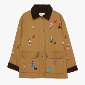 SISSEL EDELBO - CAMEL ORG COTTON CARA JACKET