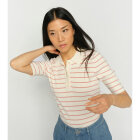 MOS MOSH - PEACHY MMCALIZ STRIPE SS KNIT