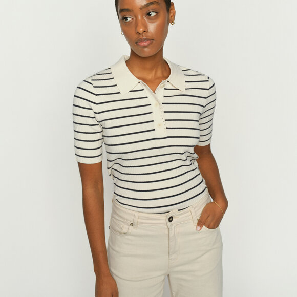 MOS MOSH - SAL NAVY MMCALIZ STRIPE SS KNI