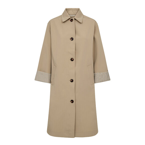 MOS MOSH - TWILL MMRIKO BORA TRENCHCOAT