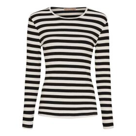 MARTA - BLACK MDCBEGONIA LS TEE