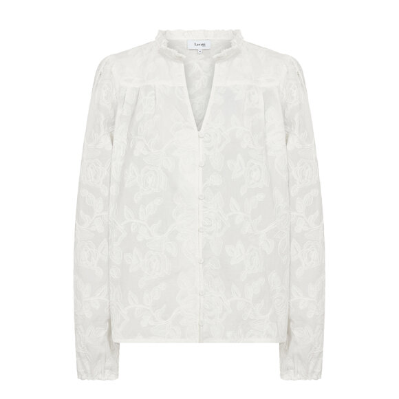 LEVETE ROOM - STAR WHITE LR-POLLIR 2 BLOUSE