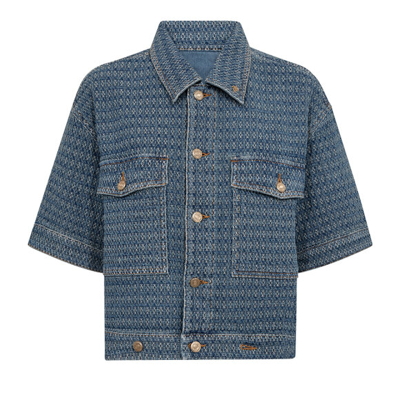 MOS MOSH - BLUE MMEBBA BOBBLE JACKET