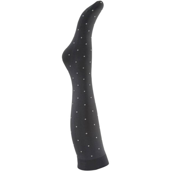 A MOI - AGNES DARK GREY DOT KNEE HIGH