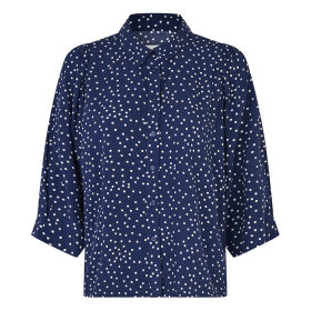 LOLLYS LAUNDRY - DARK NAVY BONOLL SHIRT SS