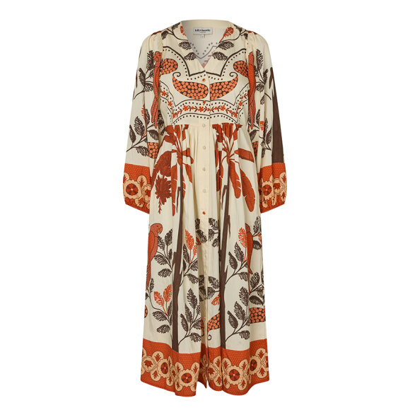 LOLLYS LAUNDRY - CREME SARAI LL DRESS 3/4