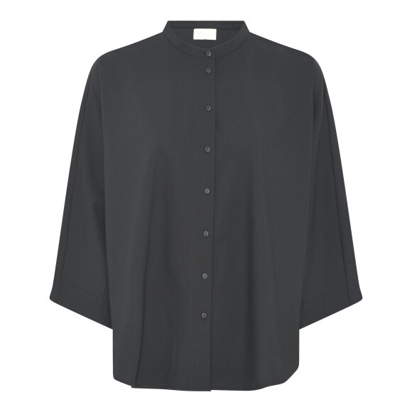 FRAU - BLACK SEOUL SHORT LIGHT WOOL