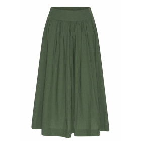 GROBUND - FOREST GREEN MEL METTE SKIRT