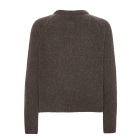 GROBUND - MOKKABRUN NANNA ULD CARDIGAN