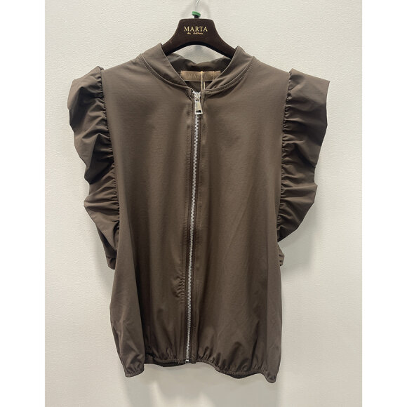 MARTA - COFFEE MDCJANNIE VEST