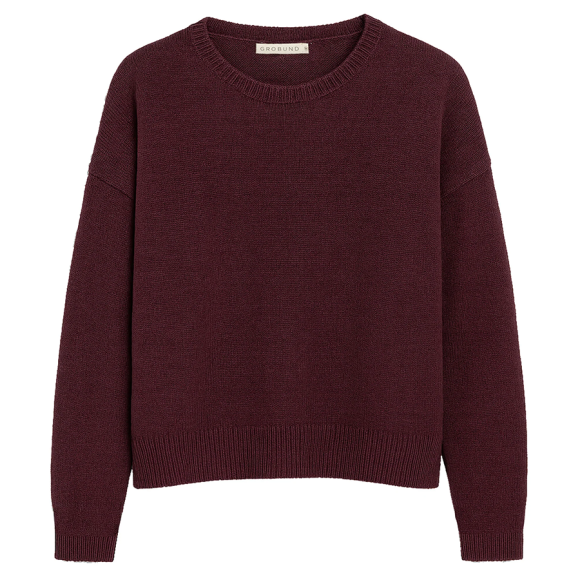 GROBUND - BORDEAUX MEL LAURA ULD PULLOVE GROBUND - BORDEAUX MEL LAURA ULD PULLOVE