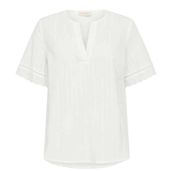 FREEQUENT - STAR OFFWHITE FQANE-BLOUSE