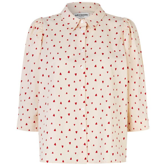 LOLLYS LAUNDRY - RED BONOLL SHIRT SS LOLLYS LAUNDRY - RED BONOLL SHIRT SS