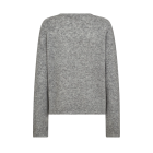 MOS MOSH - GREY MEL MMMAPE O-NECK KNIT
