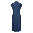 FREEQUENT - MED BLUE DENIM FQALIA-DRESS