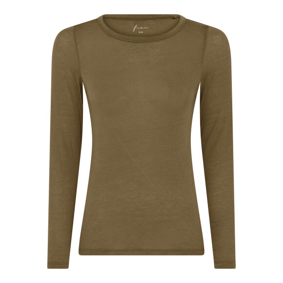FRAU - MILITARY OLIVE LUCCA CASHMERE