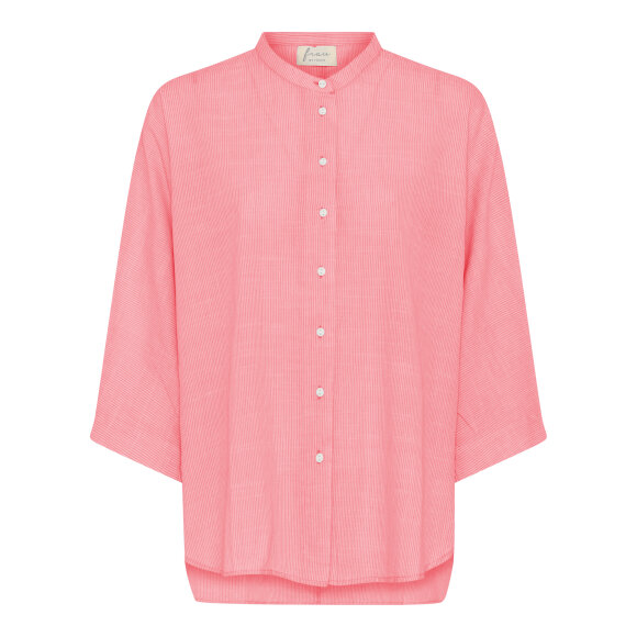 FRAU - HOT CORAL STRIPE SEOUL SHORT S