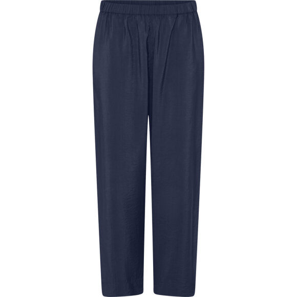 FRAU - DARK NAVY MANILA VISCOSE SLIM