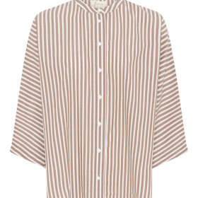 FRAU - COFFEE WIDE STRIPE SEOUL SHORT