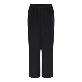 FRAU - BLACK MELBOURNE SILK CREPE PAN