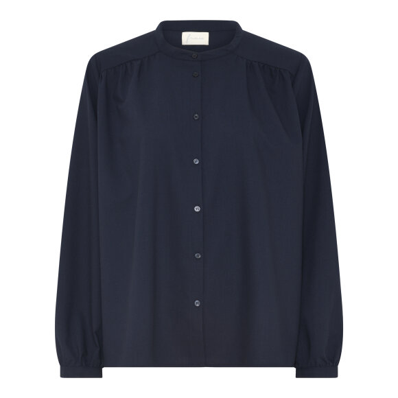 FRAU - DARK NAVY FLORENCE LIGHT WOOL