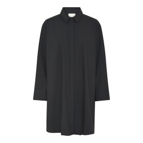 FRAU - BLACK LYON LIGHT WOOL SHIRT