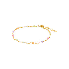 PERNILLE CORYDON - Rainbow Bracelet Adj. 16-19 cm