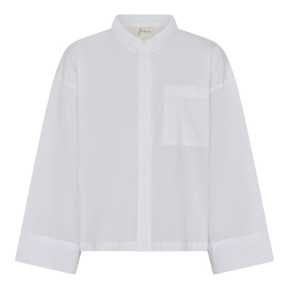 FRAU - BRIGHT WHITE NICE WIDE SLEEVE