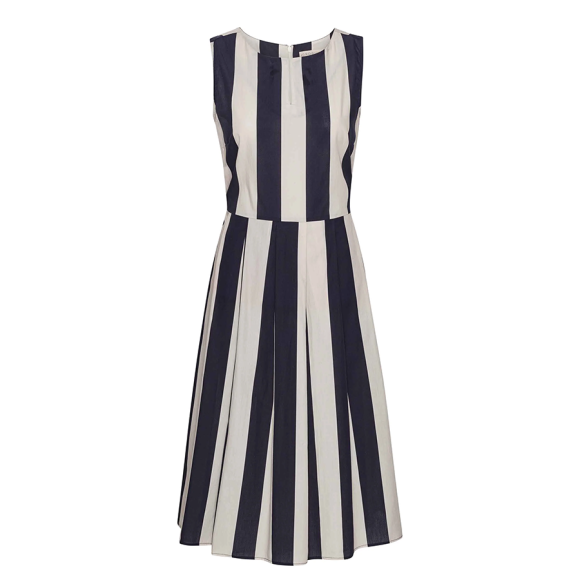 GROBUND - QUILT BLUE CHRISTIANE DRESS