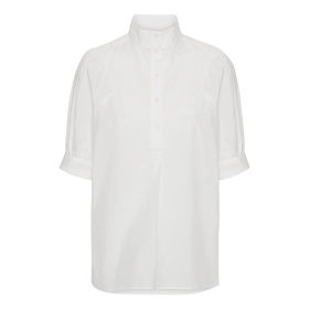 GROBUND - WHITE GOTS FLORA SHIRT