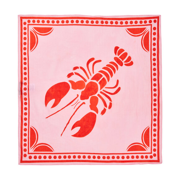 LOLLYS LAUNDRY - RED LIBBYLL LOBSTER SCARF