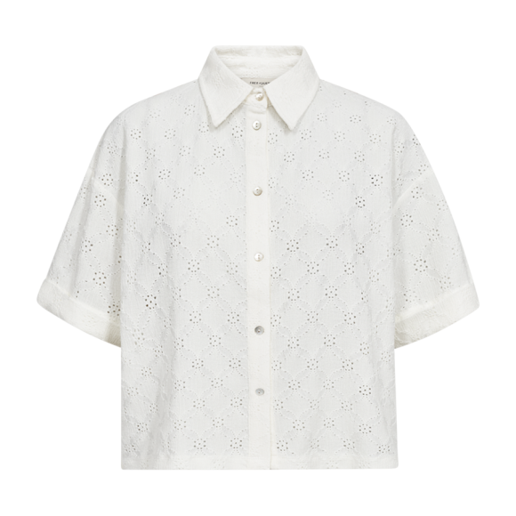 FREEQUENT - STAR OFF WHITE FQMIRNA-SHIRT