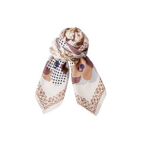 BLACK COLOUR - CREME BCAMIRELLE MINI SCARF
