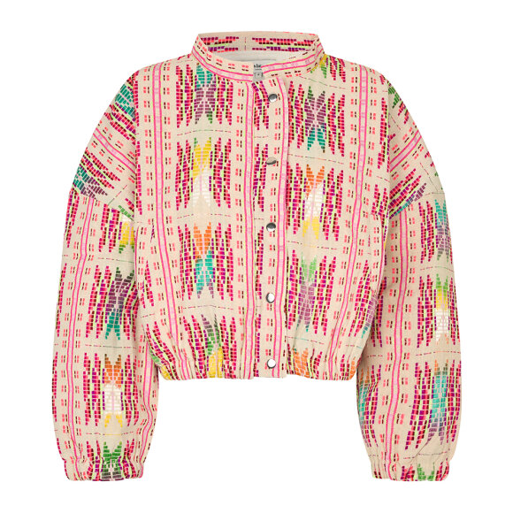 LOLLYS LAUNDRY - PINK LAALL JACKET LS