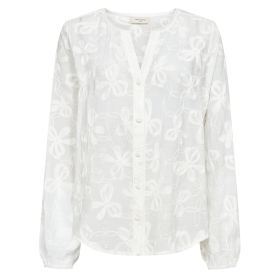 FREEQUENT - STAR OFFWHITE FQRANDY-BLOUSE