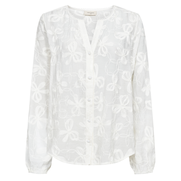 FREEQUENT - STAR OFFWHITE FQRANDY-BLOUSE