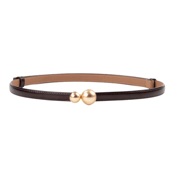 PLISSÈ COPENHAGEN  - BLACK CASSILA BELT