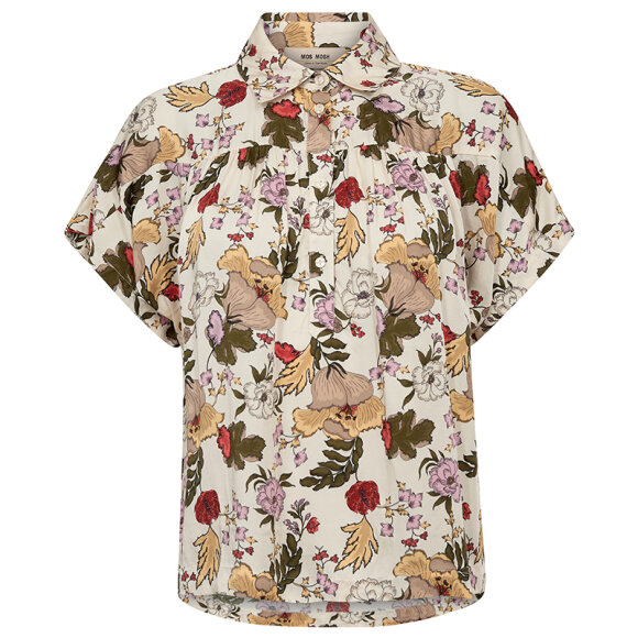 MOS MOSH - ECRU MMWINIE FLOWWI BLOUSE