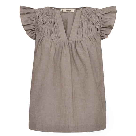 MOS MOSH - CHOC CHIP MMWODA IZHA BLOUSE